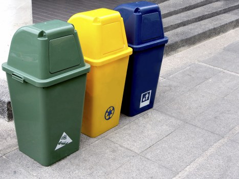 Image representing eco-friendly construction waste management