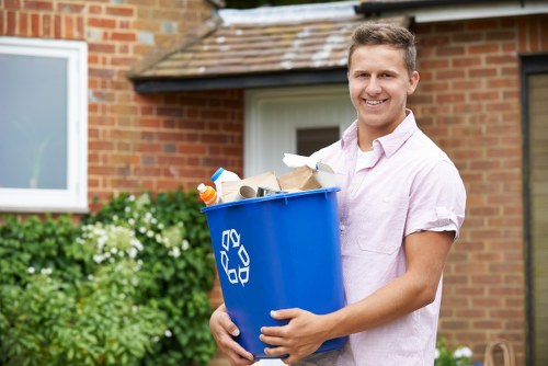 Modern equipment for construction waste clearance