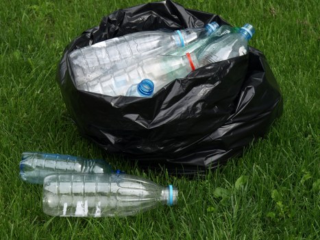 Local professionals overseeing waste segregation at a construction project