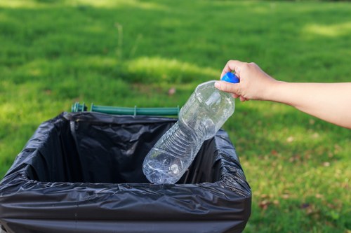 Eco-friendly waste management with recycling techniques